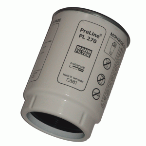 Фильтр топливный сепаратор без отстойника, аналог PL270x